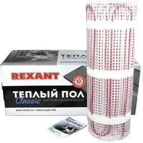 51-0514-2, Тёплый пол (нагревательный мат) Classic RNX -8,0-1200 (площадь 8,0 м2 (0,5 х 16,0 м)), 1200 В