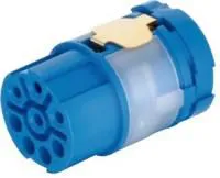 09156063101, Вставка круглого разъема, Han Series, 5 контакт(-ов), Гнездо, Обжим