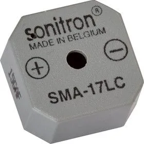 SMA-17LC-P10, 17 мм, Пьезоизлучатель с генератором