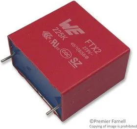 890324026034CS, Конденсатор Безопасности, 2.2 мкФ, Серия WCAP-FTX2, Metallized PP