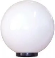 Светильник НТУ 06-100-01 Шар 100Вт E27 IP44 d400 Б опал ПММА /корпус плоск. черн. (инд. упак.) Элетех 1030480231
