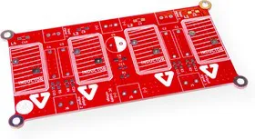 Печатная плата LCF1, Печатная плата с разводкой, FR4 57.658х108.458мм (1.5мм, 18мкм)