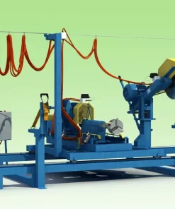 Чашкорезная линия оцилиндровочного комплекса, Стрела 300М