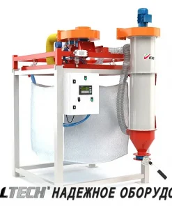 Станция затаривания ITALTECH с функцией наддува мешка и системой аспирации, SZ 500 NA