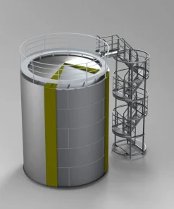 Бак-аккумулятор (БАГВ), 200 м3