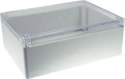 G2120С, Корпус для РЭА 200х150х75мм, пластик, с прозрачной крышкой
