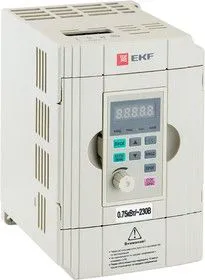 Преобразователь частоты 0.75/1.5кВт 1х230В VECTOR-100 PROxima EKF VT100-0R7-1B