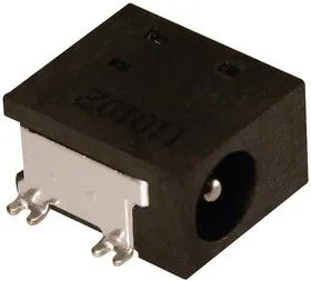 KLDX-SMT-0201L-BTR, Разъем Питания DC, Гнездо, 3 А, 1.3 мм, Монтаж на Печатную Плату, Поверхностный Монтаж