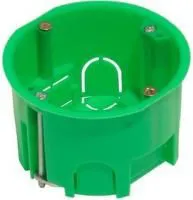 Коробка установочная СП 68х45 для гипсокарт. с метал. лапками HEGEL КУ1202