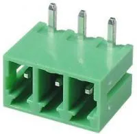 15EDGRC-3.81-03P-14 (KLS2-EDR-3.81-03P-4), Клеммник разъемн., 3 конт., шаг 3.81 мм, зеленый, (FB15ERC)