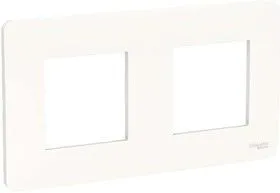 Рамка 2-м UNICA STUDIO бел. SchE NU200418