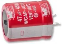 861141486024, Электролитический конденсатор, фиксация защелкой, 470 мкФ, 450 В, Серия WCAP-AI3H