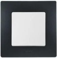 Рамка 1-м Etika антрацит Leg 672581