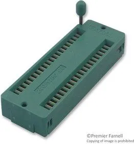 240-1280-00-0602J, ИС и гнездо компонента, 40 контакт(-ов), Гнездо DIP, 2.54 мм, 240 Series, 15.24 мм