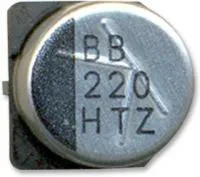 50TZV10M5X6.1, SMD электролитический конденсатор, Radial Can - SMD, 10 мкФ, 50 В, Серия TZV, 2000 часов при 105C