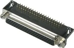 DHR-62F (DS1038-62F), Гнездо 62 pin высокой плотности на плату