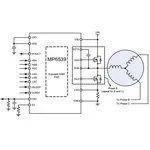MP6539BGF-Z, Motor Driver/Controller, Three Phase DC Brushless, 1 Output, 8.5 V to 14 V Supply, TSSOP-EP-28