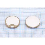 Ультразвуковой диск диаметром 14мм и толщиной 2.1мм; пэу 14 x 2,1диск987кГц\\ JYHY-P5A-d14x2,09-987