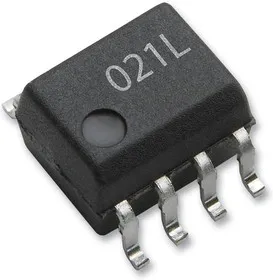 ACPL-021L-500E, Оптопара, с цифровым выходом, 1 канал, 3.75 кВ, 5 Мбод, SOIC, 8 вывод(-ов)