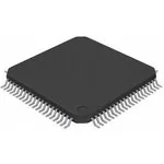 KSZ8765CLXIC, Ethernet коммутатор 5-Port 10/100 Managed с поддержкой Fiber [LQFP-80]