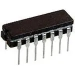 К511ЛА4 (87-97г), 2 логических элемента "4И-НЕ" с расширением по "И" (H124)