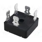 DB35-10, Трехфазный диодный мост, 35А, Выв коннекторы 6,3x0,8мм