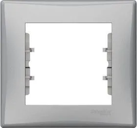 Рамка 1-м Sedna алюм. SchE SDN5800160