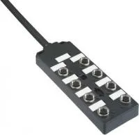 120248-0049, Распределительная Коробка Датчика, BRAD MPIS, Micro-Change, 5m Cable, M12 Connector - 5 Pole