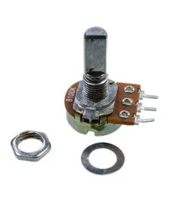 16K1 F 100k, вал с лыской L-20мм,100 кОм,0.125 Вт,200В