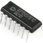 КР1561ЛЕ10 (90-97г), 3 трехвходовых логических элемента "ИЛИ-HЕ" (CD4025BE)