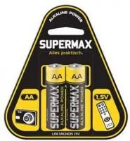 Элемент питания алкалиновый LR6 (уп.2шт) Supermax SUPLR62S