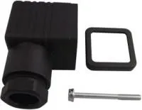 GDM3011.BLACK, Прямоугольный разъем питания, 3+E, 3 контакт(-ов), Монтаж на Кабель, Винт, Гнездо