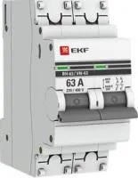 Выключатель нагрузки 2п 25А ВН-63 PROxima EKF SL63-2-25-pro