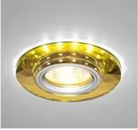 Светильник Bohemia LED 51 7 73 гранен. стекло со светодиод. подсветкой MR16 желт. ИТАЛМАК IT8704