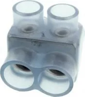 PCSB750-2-2Y, TERMINAL, WIRE TAP SPLICE, 2AWG, CLEAR