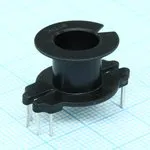 B65812N1008D001, Каркас горизонтальный 6 выводов черный пластик