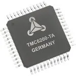 TMC6200-TA, Motor Driver/Controller, BLDC, PMSM, Servo, 8VDC to 60VDC, 60V/1 Output, TQFP-48
