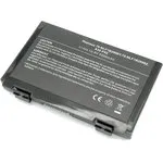 Аккумуляторная батарея для ноутбука Asus K40, F82 (A32-F82) 11.1V 5200mAh OEM черная
