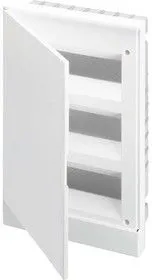 Бокс в нишу Basic E 36М бел. непрозр. дверь 3 ряда (с клемм) ABB 1SZR004002A1109