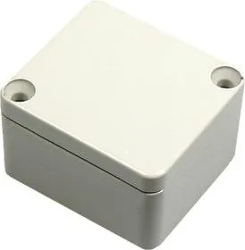 G101G, Корпус для РЭА 50x45x30мм окрашенный, металл, герметичный, серый