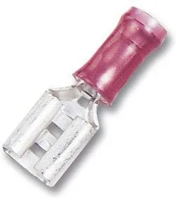 165565-1, Клеммы быстрого отключения, Серия PIDG FASTON 110, Гнездовой Быстрого Соединения, 2.79мм x 0.51мм