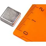 Неодимовый магнит прямоугольник 10х10х4 мм