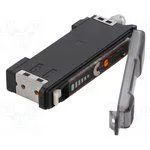 E3X-NA44V, Датчик световодный усилитель, PNP, IP66, Подключение коннектор