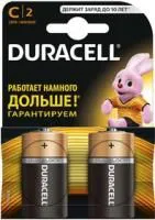 Элемент питания алкалиновый LR MN 1400/LR14 BP-2 (блист.2шт) Duracell Б0014054