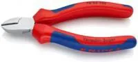 Кусачки KNIPEX KN-7005125 боковые хромированные 125 mm