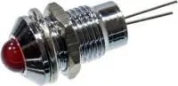 L-KLS9-IL-M8-02A-5MM-R, Светодиод с держателем красный D=8.5мм