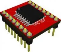 Адаптер SOIC 16 (SSOP 16) / DIP 16, Универсальный переходник из SOIC 16 и SSOP 16 к DIP 16