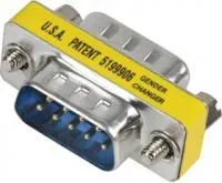 SPC19827, Переходник разъема D Sub, низкопрофильный Telco, Стандартный D Sub, Штекер, 9 вывод(-ов)