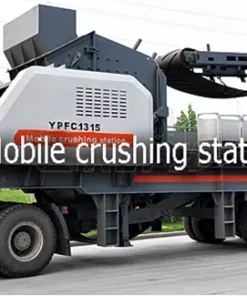 Мобильная роторная дробилка со складным конвейером, YPF1010