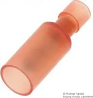 TNF18-4MB-XV, TERMINA, BULLET, CRIMP, RED, 22-16AWG